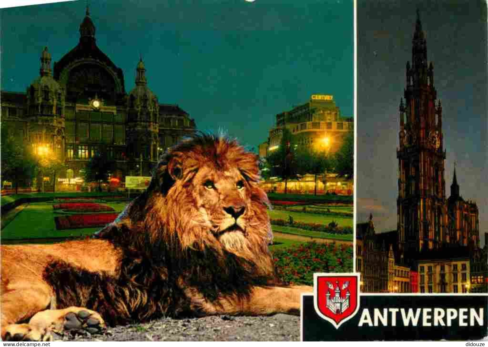 Animaux - Fauves - Lion - Anvers - Antwerpen - Multivues - Blasons - CPM - Voir Scans Recto-Verso - Löwen