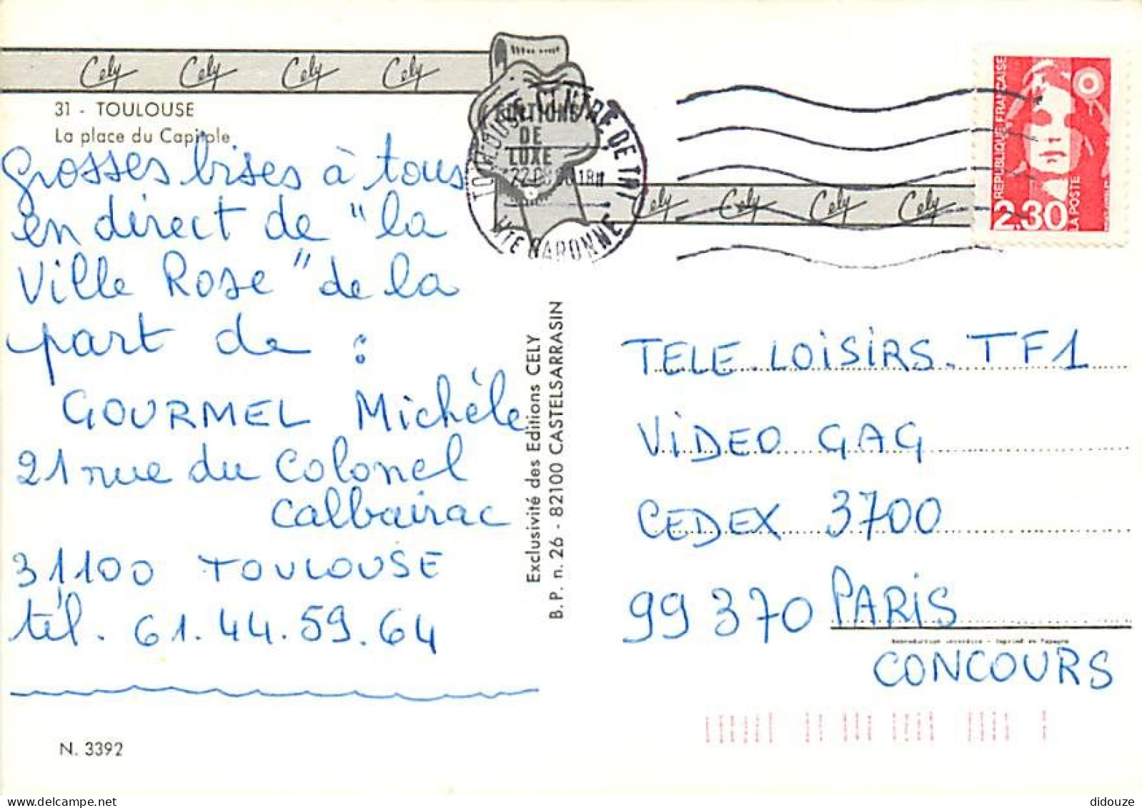 31 - Toulouse - CPM - Voir Scans Recto-Verso - Toulouse