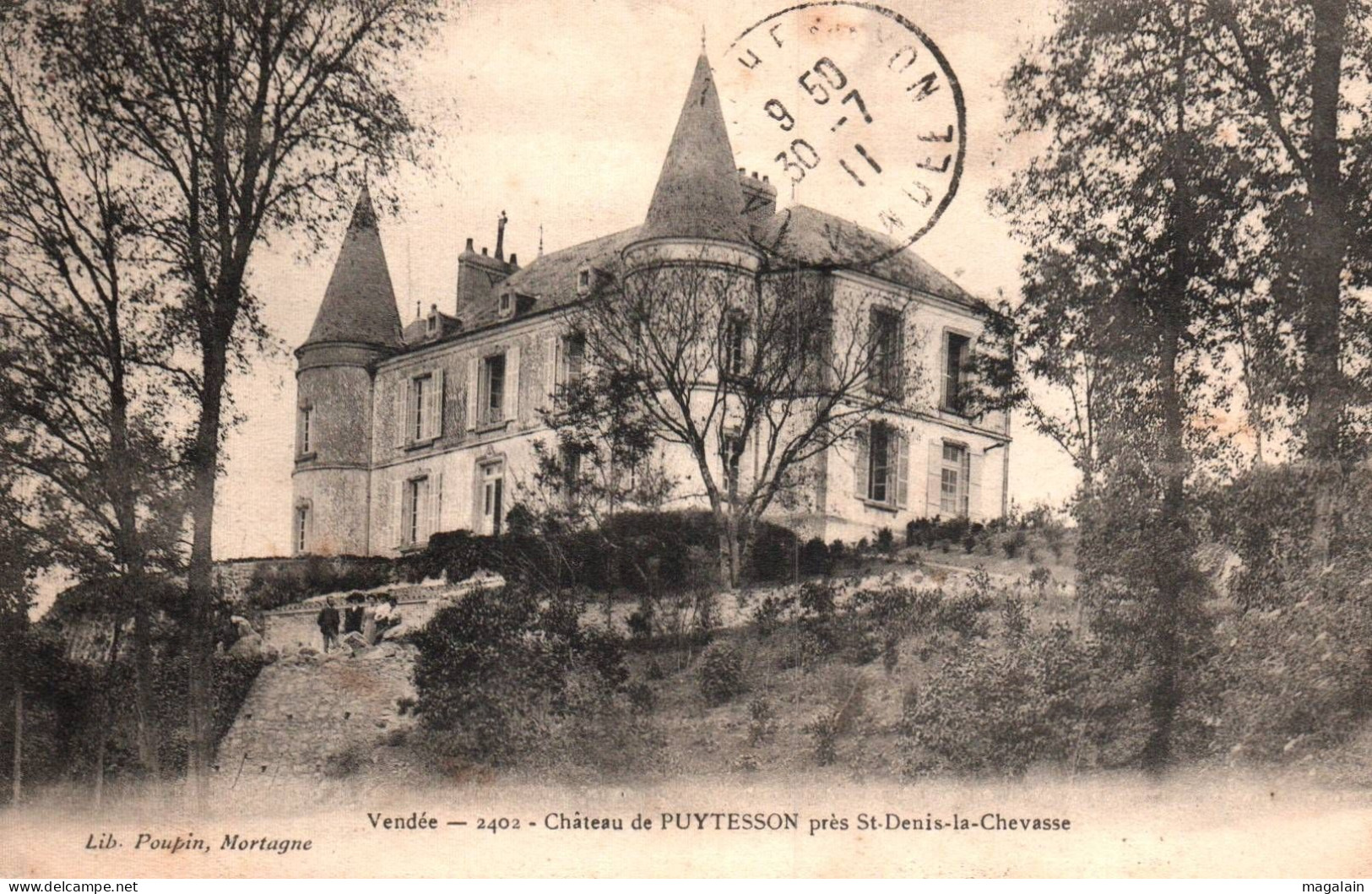 St Denis La Chevasse : Château De Puytesson - Autres & Non Classés