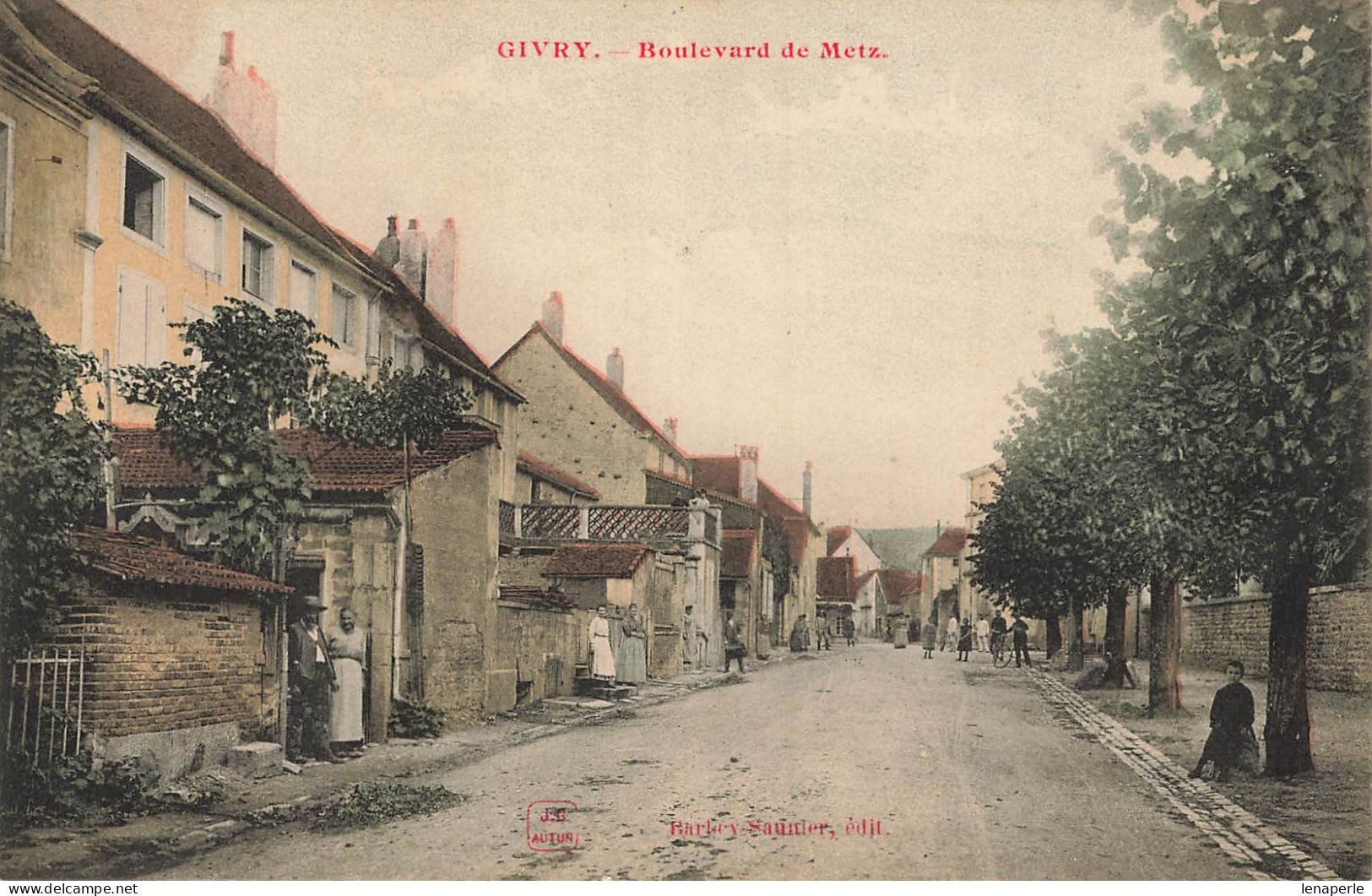 D9362 Givry Boulevard De Metz - Otros & Sin Clasificación