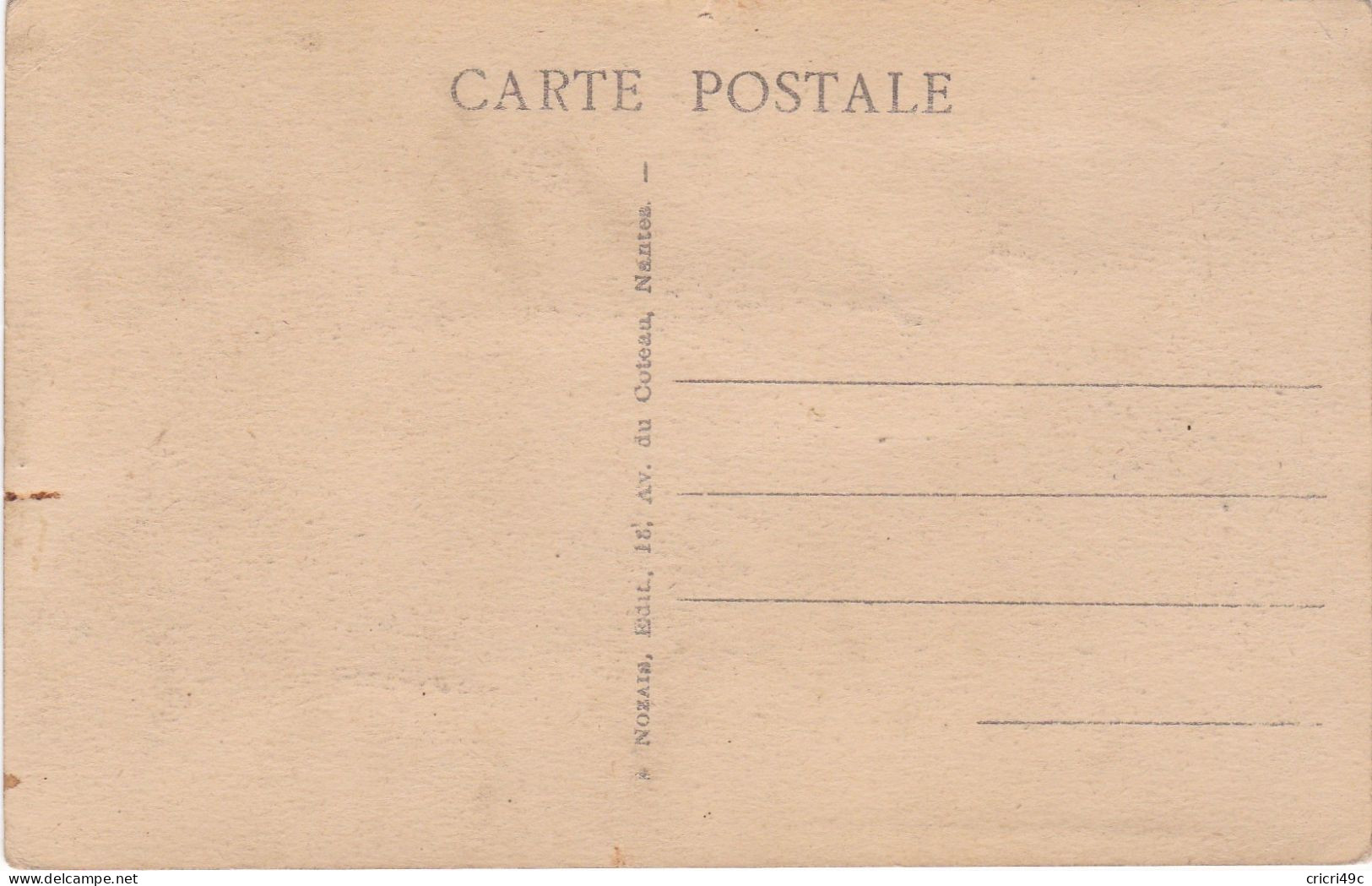 Nantes 44 _ Le Naufrage Du St Philibert 1931 ( La Foule écoute Les Discours Dans La Cour Du Château) - Nantes