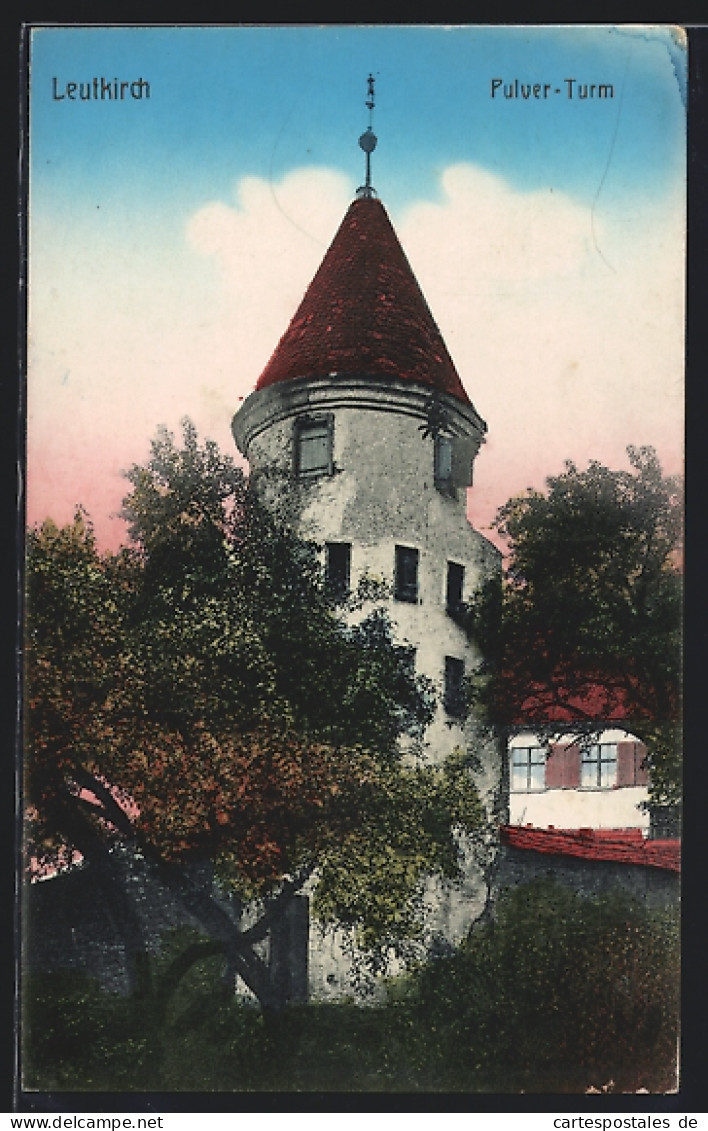 AK Leutkirch, Pulver-Turm  - Leutkirch I. Allg.