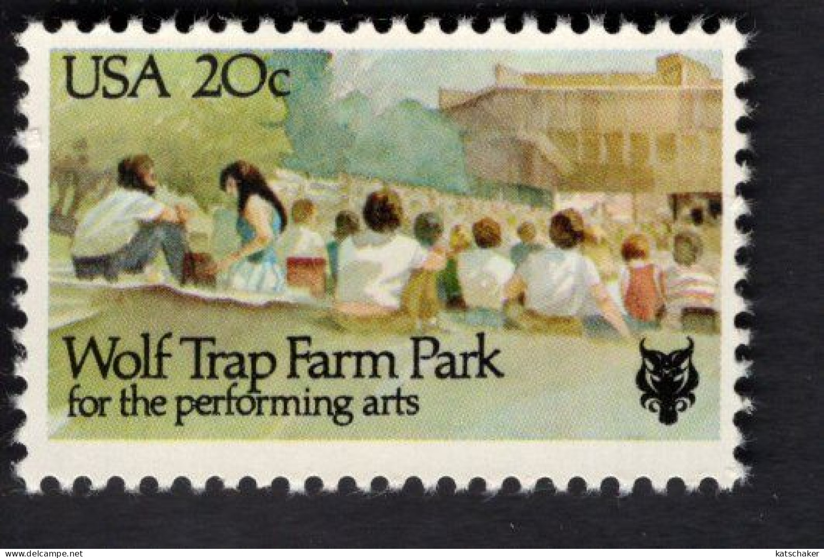 207004924 1982 SCOTT 2018 (XX) POSTFRIS MINT NEVER HINGED   - WOLF TRAP FARM PARK FOR THE PERFORMING ARTS - Unused Stamps