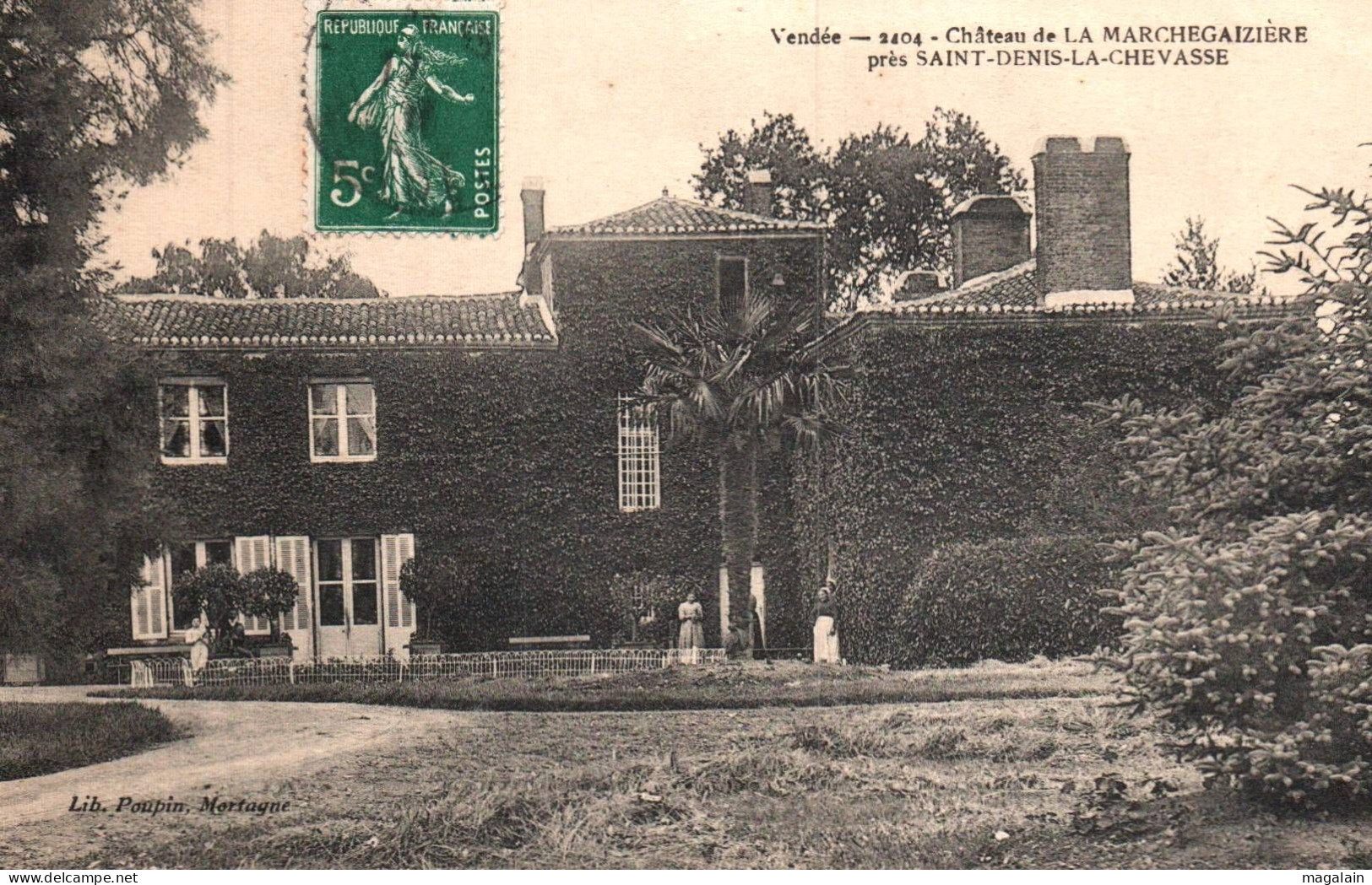St Denis La Chevasse : Château De La Marchegaizière - Andere & Zonder Classificatie