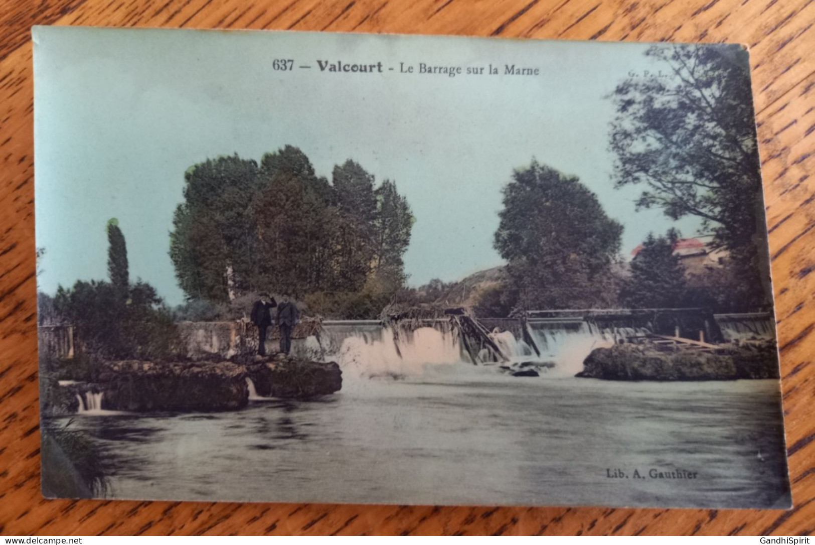 Valcourt - Le Barrage Sur La Marne - Carte Glacée - Other & Unclassified