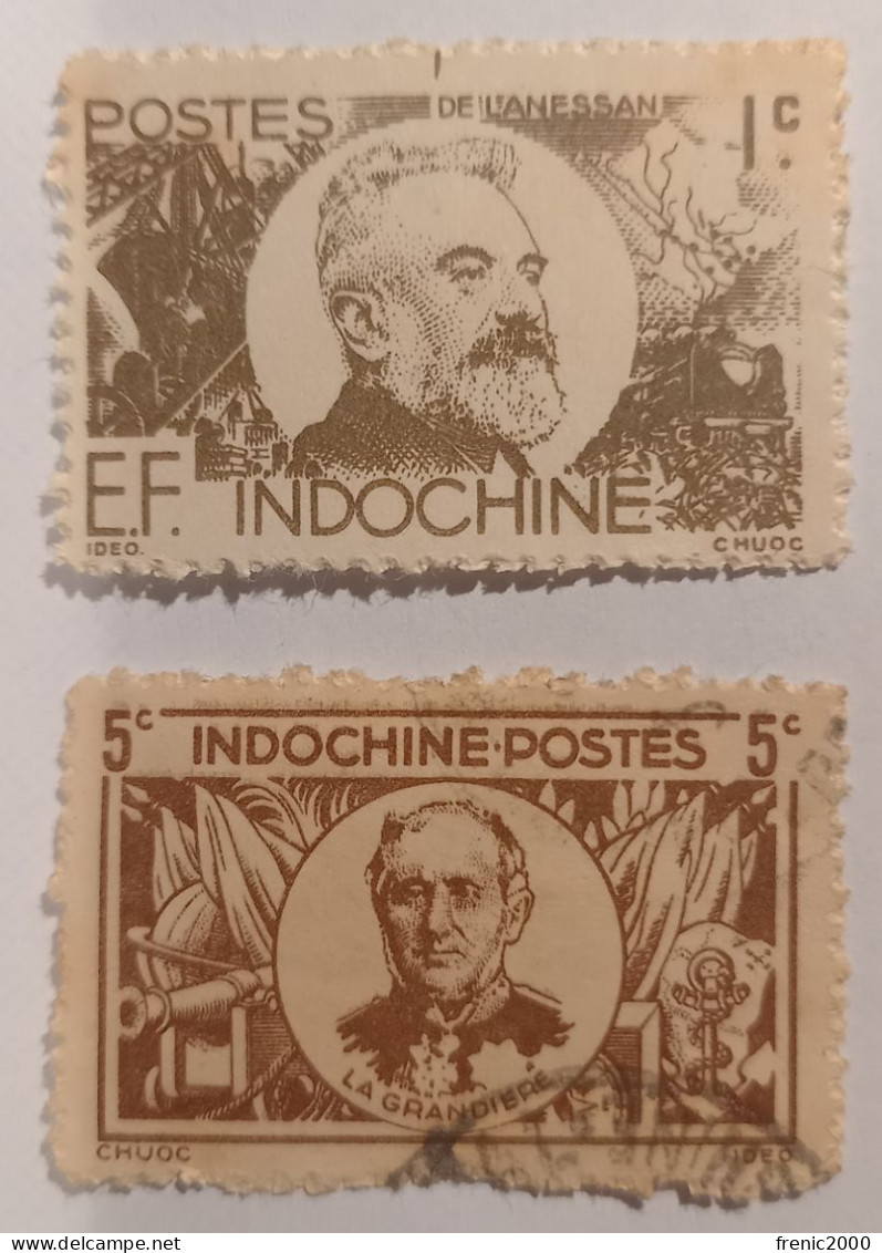 TC 086 - Indochine Entre 250 Et 287 - Used Stamps