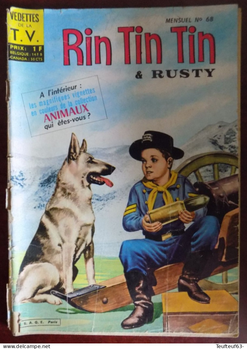 Rintintin Et Rusty N° 68 - Rintintin