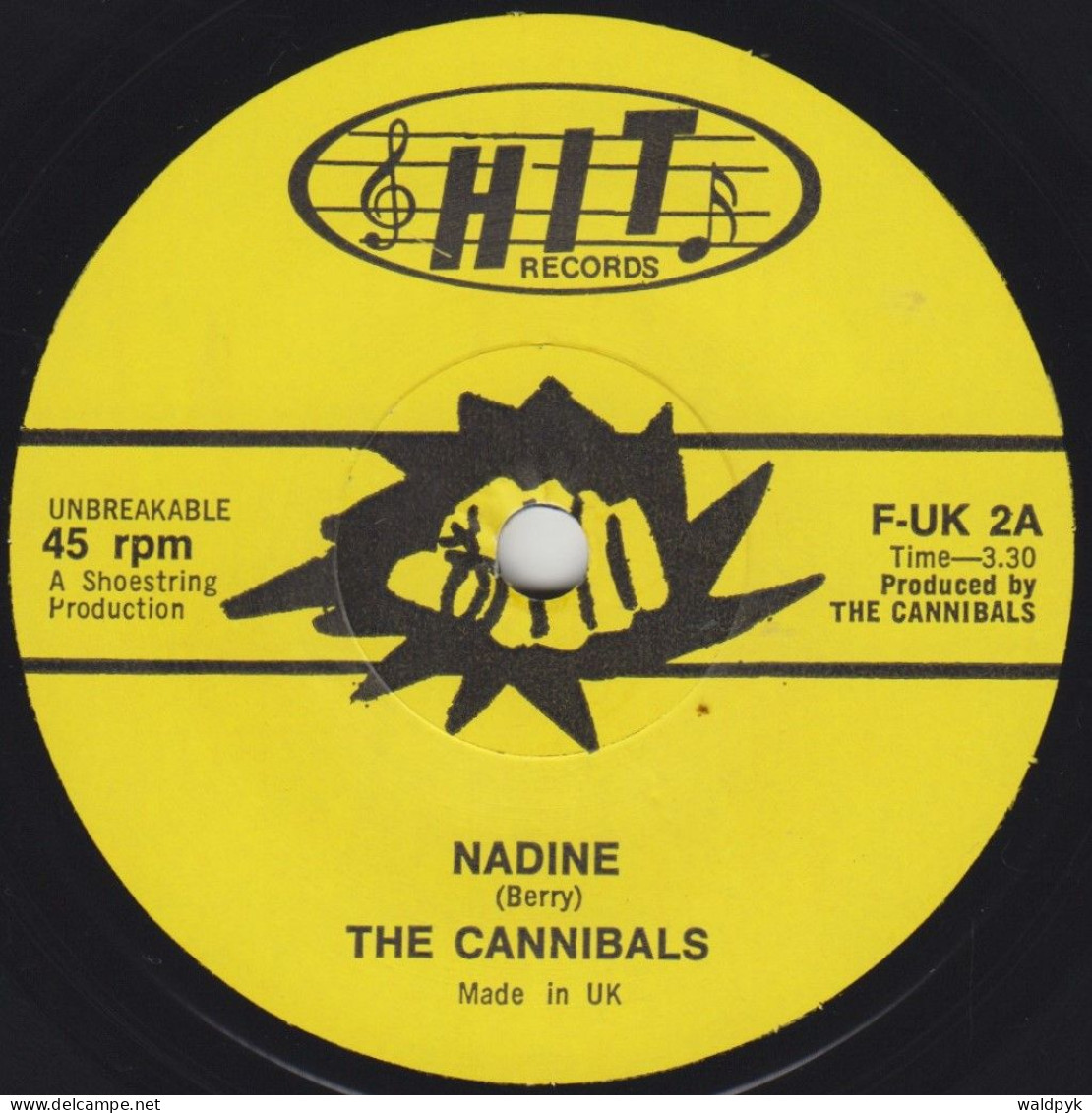 THE CANNIBALS - Nadine - Autres - Musique Anglaise