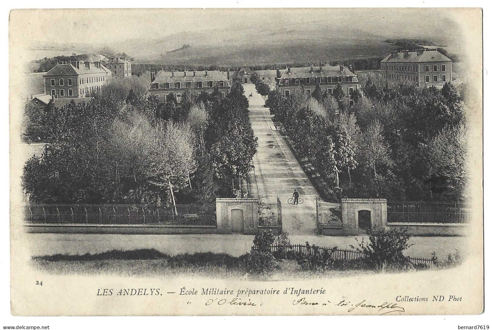 27 Les Andelys - Ecole Militaire Preparatoire D'infanterie - Les Andelys