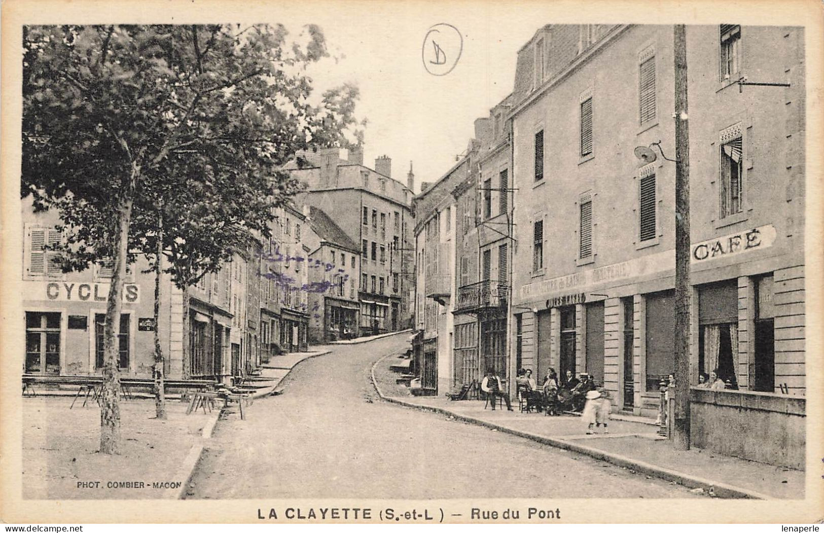 D9369 La Clayette Rue De Pont - Otros & Sin Clasificación