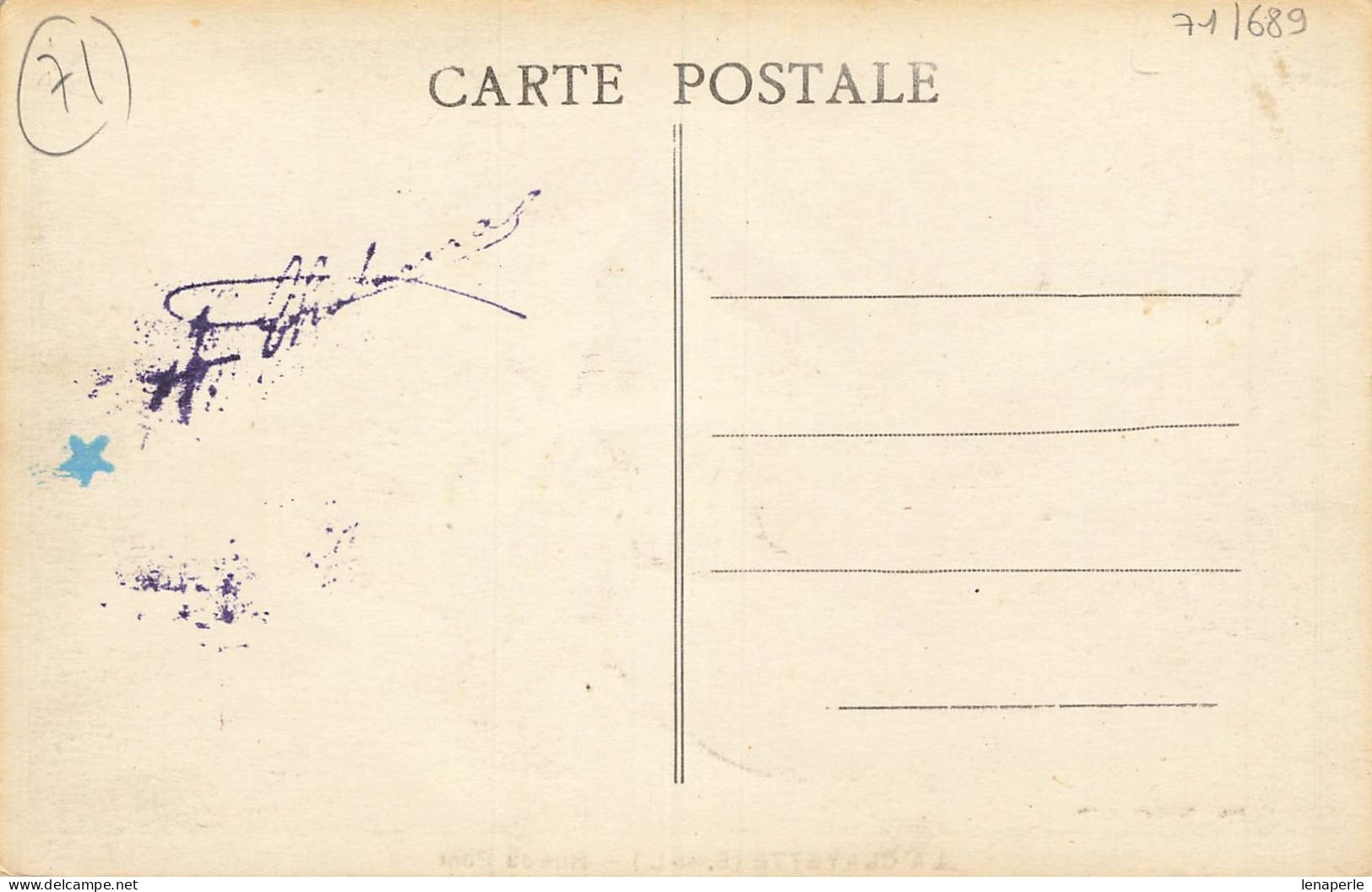 D9369 La Clayette Rue De Pont - Sonstige & Ohne Zuordnung