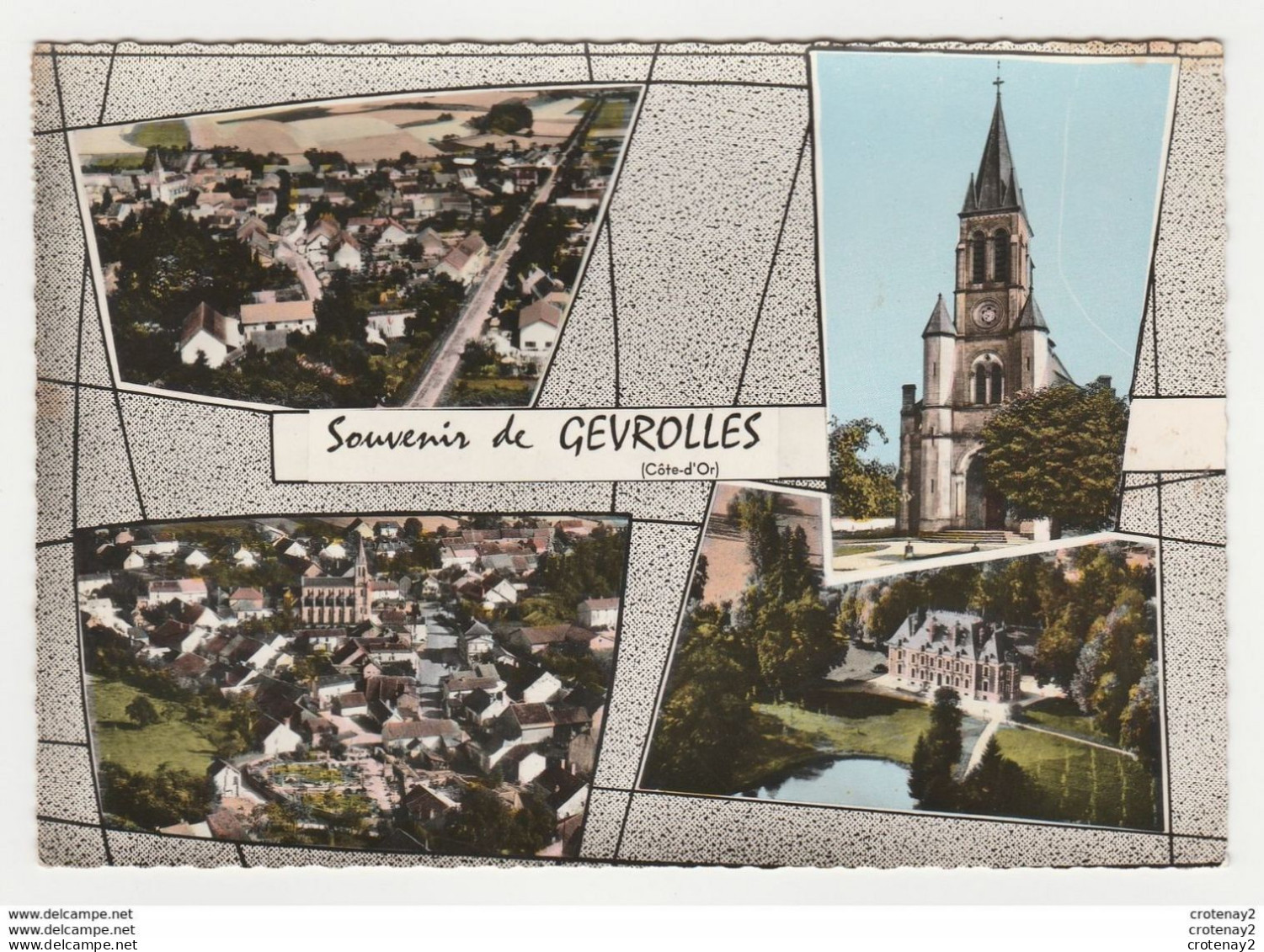 21 GEVROLLES Vers Chatillon Sur Seine Montigny Sur Aube N°4 Souvenir Multivues De 1967 - Chatillon Sur Seine