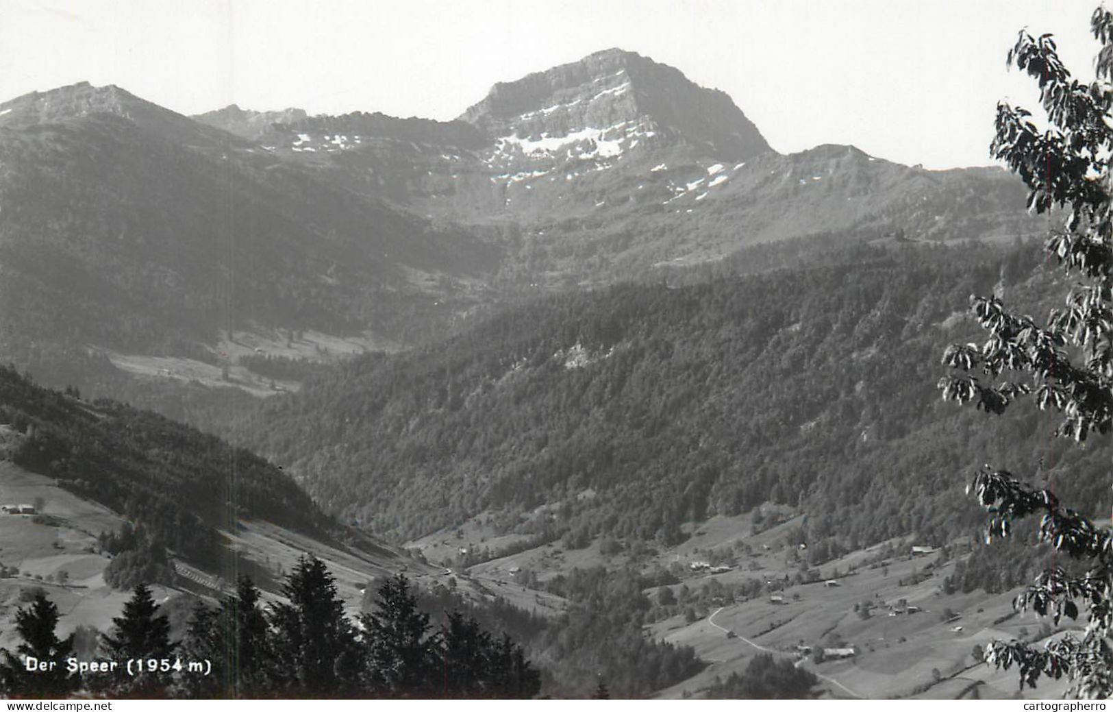 Postcard Switzerland Der Speer - Sonstige & Ohne Zuordnung