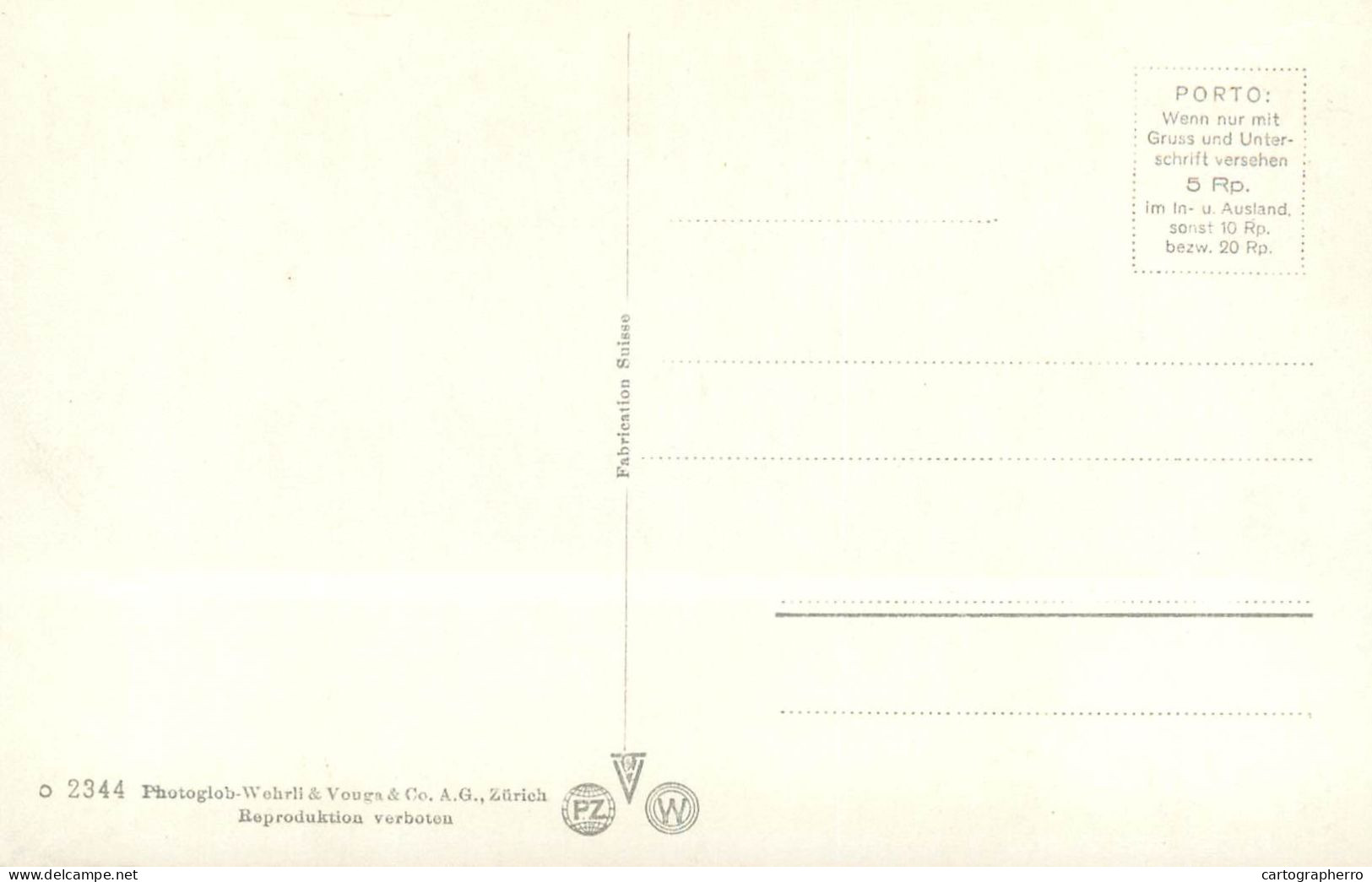 Postcard Switzerland Der Speer - Sonstige & Ohne Zuordnung