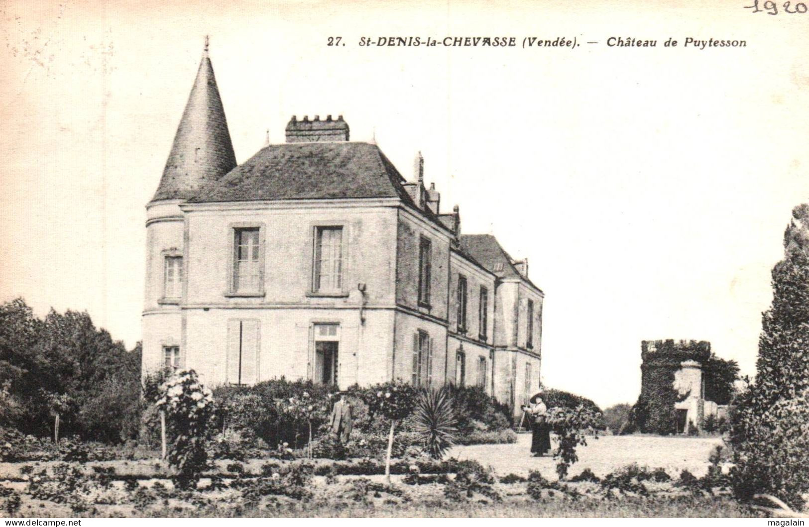 St Denis La Chevasse : Château De Puytesson - Altri & Non Classificati