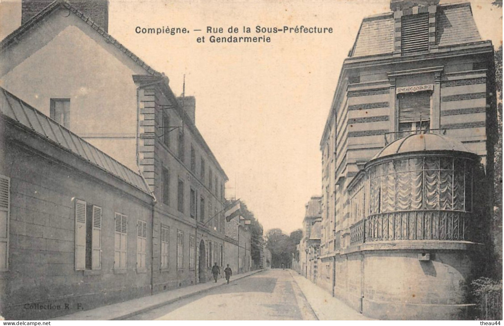 ¤¤   -   COMPIEGNE   -   Rue De La  Sous-Préfecture Et Gendarmerie    -   ¤¤ - Compiegne