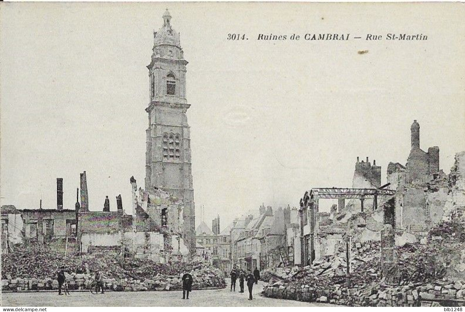 [59] Nord > Ruines De Cambrai Rue Saint Martin - Cambrai