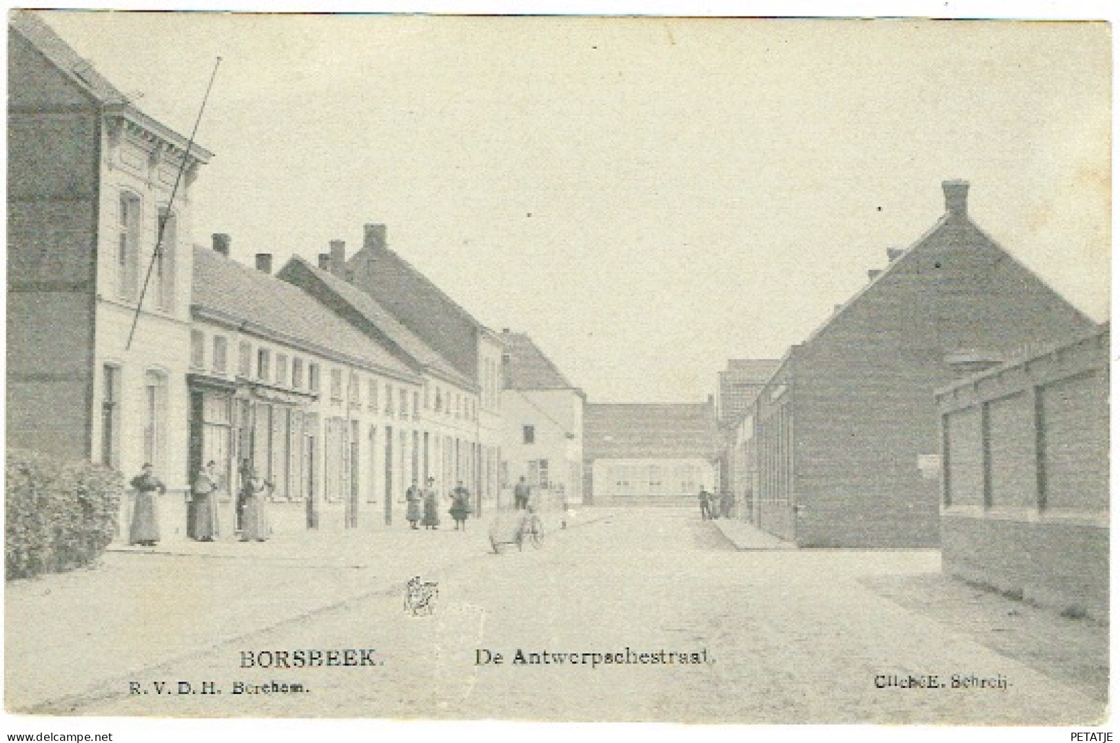 Borsbeek , Antwerpschestraat - Borsbeek