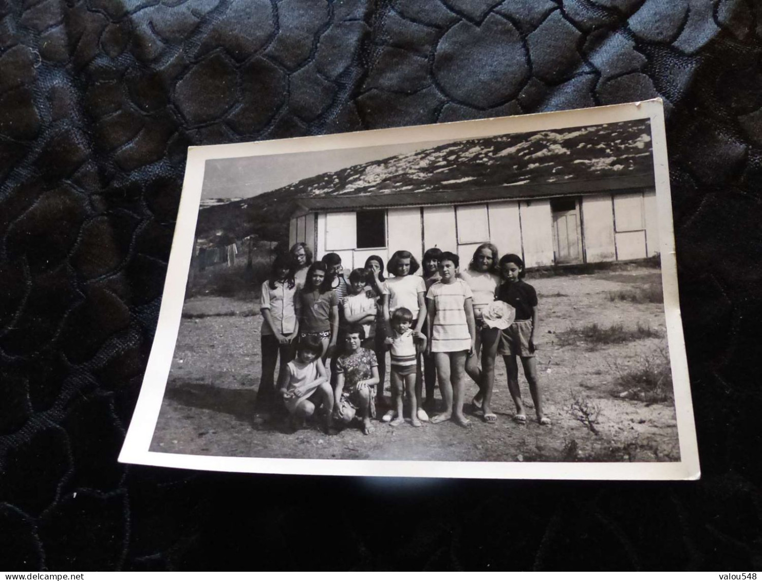 P-693 , Photo, Groupe D'enfants En Colonie De Vacances, La Couronne Près Martigues, 1972 - Anonymous Persons