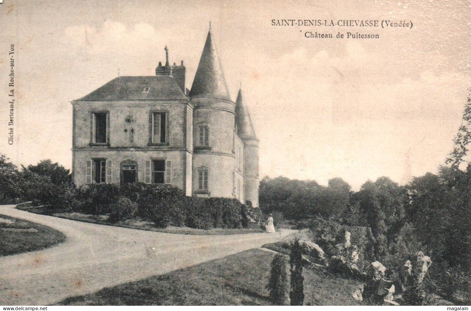 St Denis La Chevasse : Château De Puitesson - Altri & Non Classificati