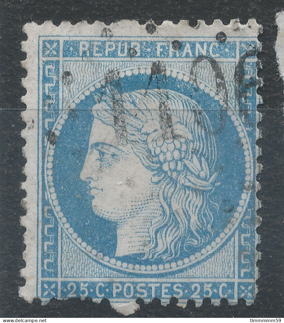 Lot N°83472   N°60, Oblitéré GC 1106 CONDE-S-NOIREAU(13), Indice 3 - 1871-1875 Cérès