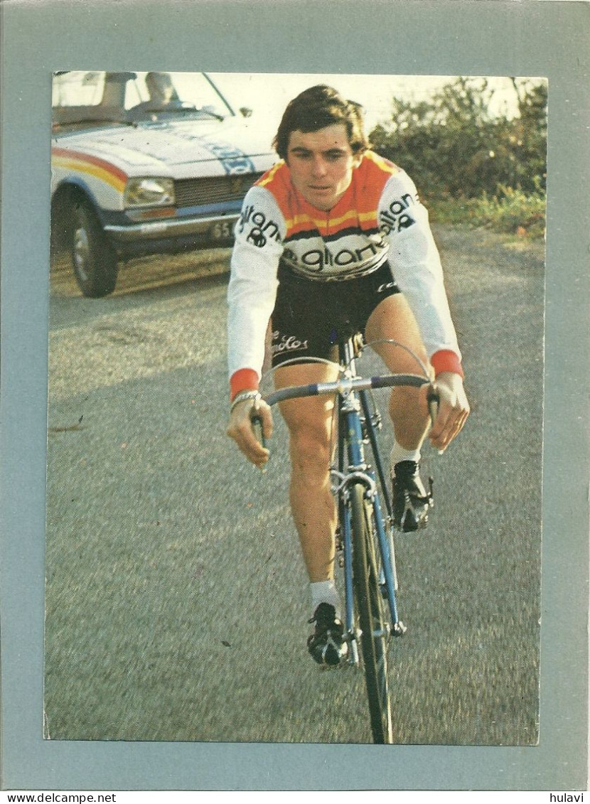 BERNARD HINAULT - CARTON PUBLICITAIRE GRAND FORMAT CP (ref 2334) - Cyclisme