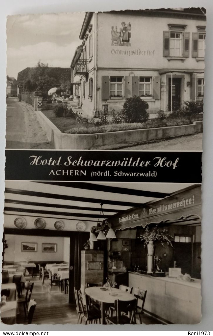 Achern, Hotel Schwarzwälder Hof, Ca. 1965/70 - Achern