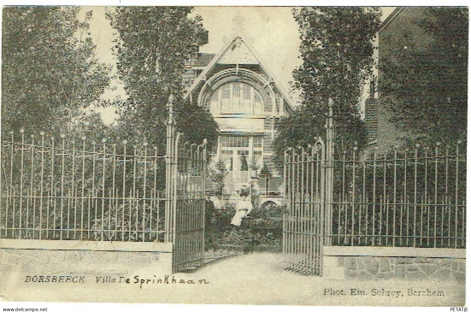 Borsbeeck , Villa "De Sprinkhaan" - Borsbeek