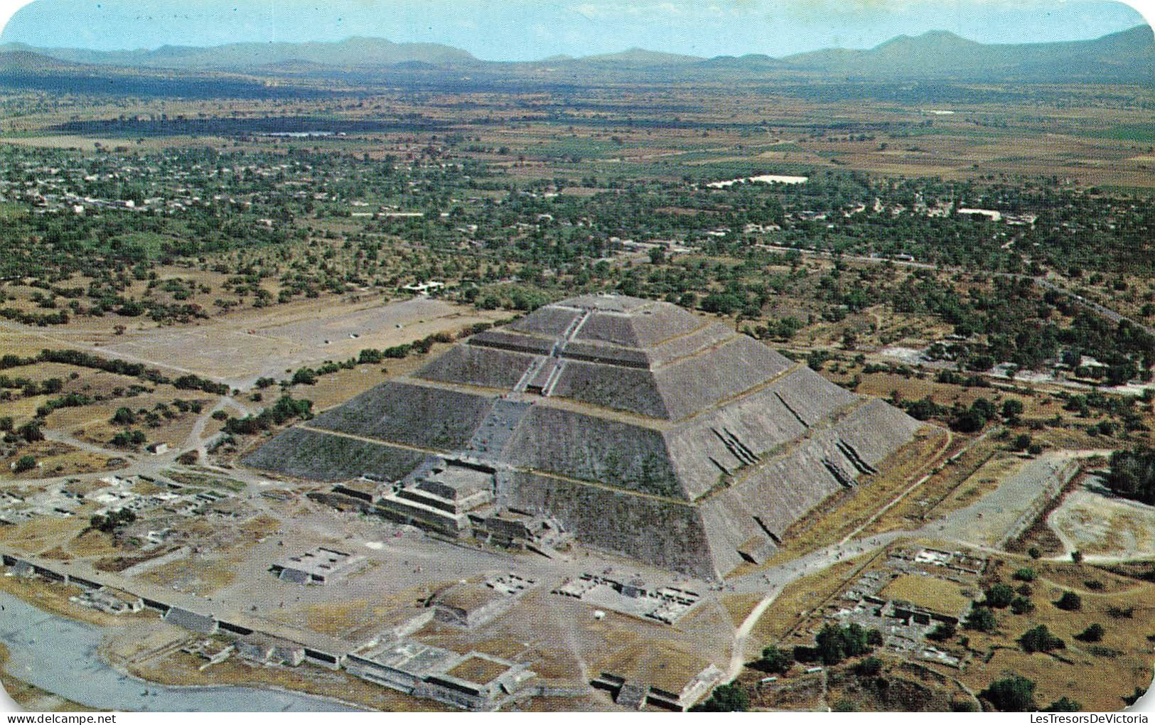 MEXIQUE - Air View Of The Pyramid Of The Sun - Teotihuacan Archaeological Zone - Vue Générale - Carte Postale - Mexico