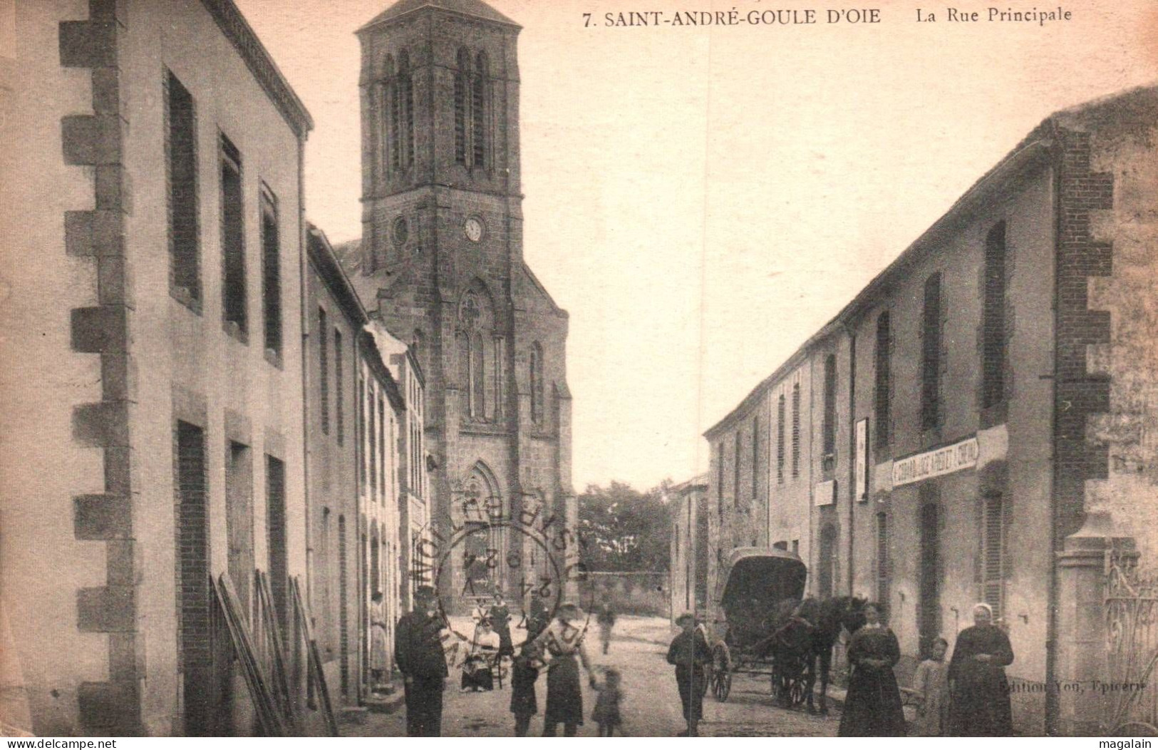 St André Goule D'Oie : La Rue Principale - Altri & Non Classificati