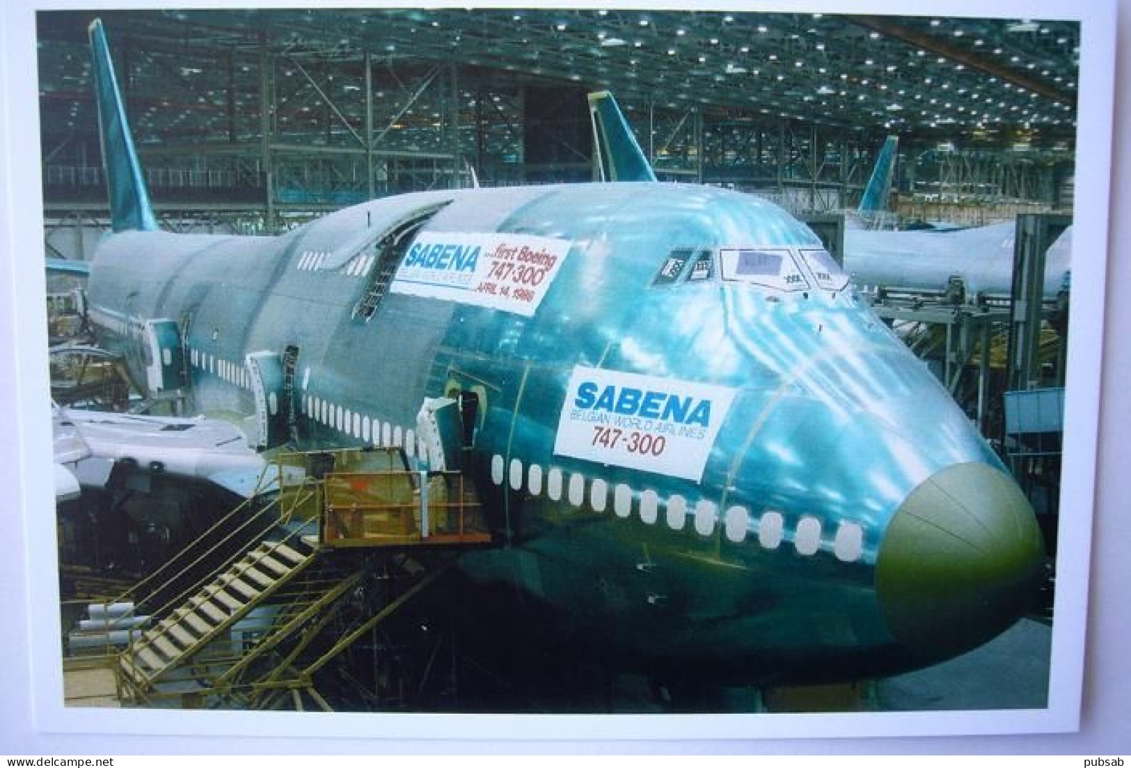 Avion / Airplane / Sabena / Boeing 747-300 / - 1946-....: Modern Era