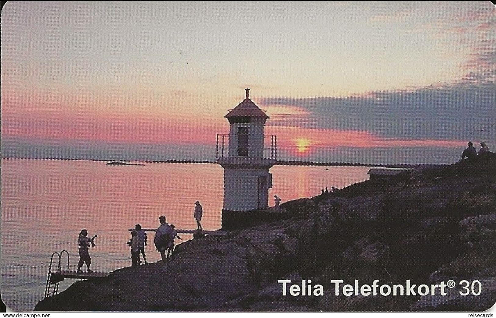 Sweden: Telia - 1994 Mollosund Lighttower - Schweden