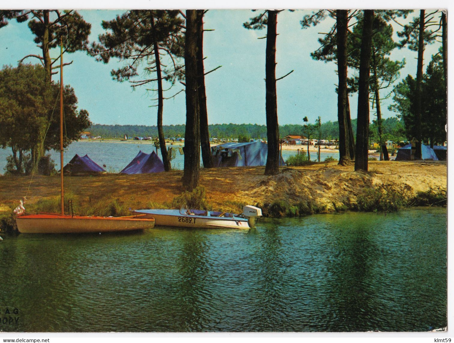 Le Lac De Biscarosse - Le Camping - Biscarrosse