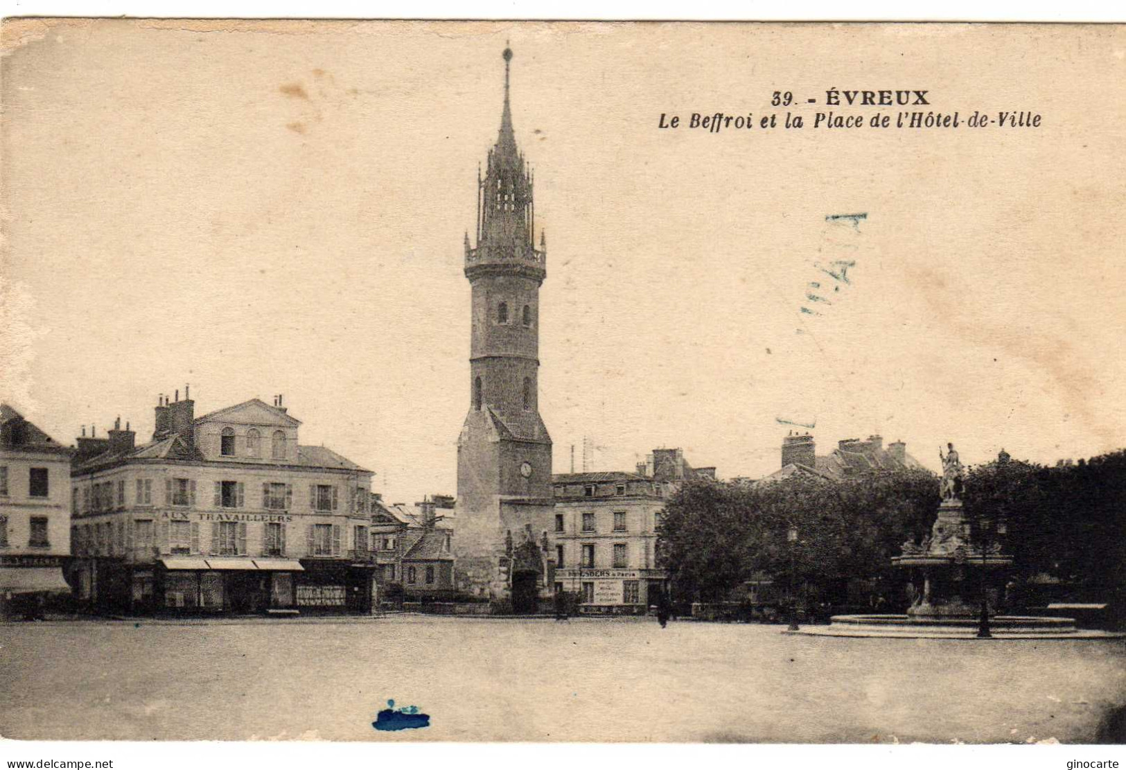 Evreux Le Beffroi Place De L'hotel De Ville - Evreux