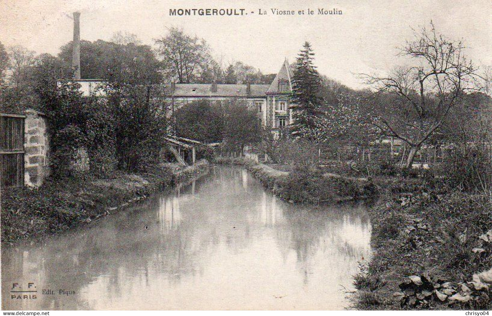 4V4Sb   95 Montgeroult La Viosne Et Le Moulin - Altri & Non Classificati