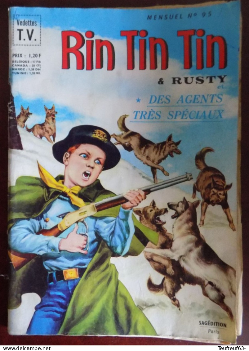 Rintintin Et Rusty N° 95 - Sciuscia - Rintintin