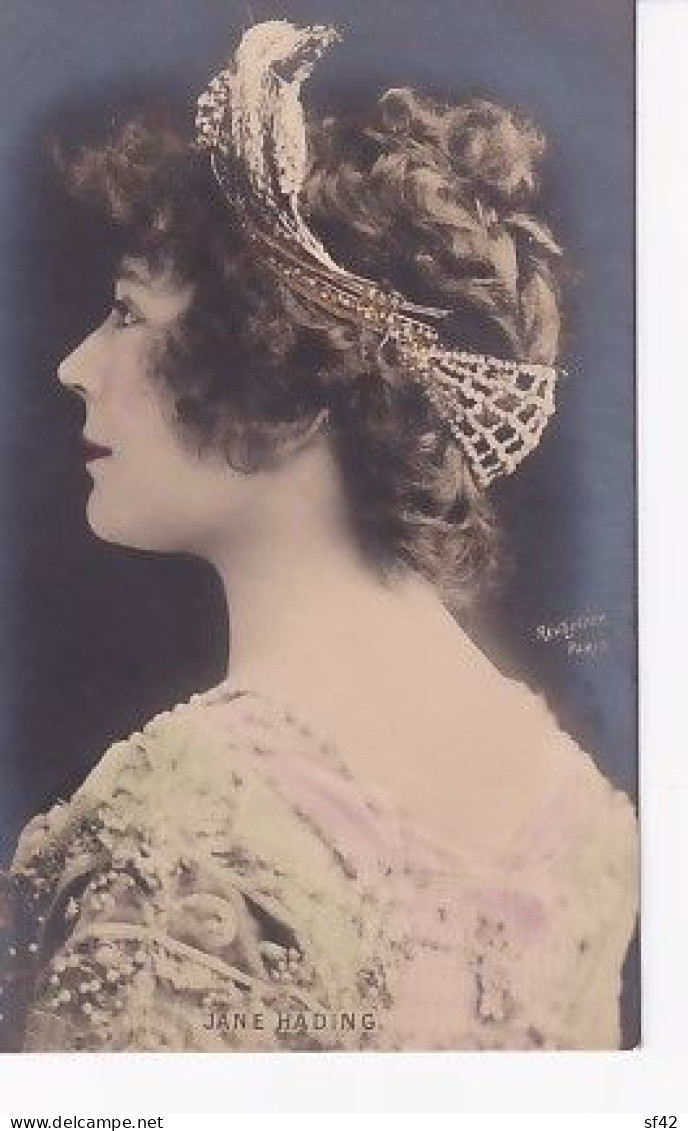 JANE HADING      REUTLINGER - Artistes