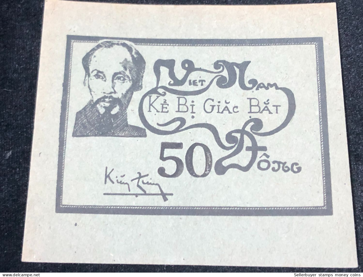 Billet, Viet Nam, 50 Dông, 1950-1955, Undated, SPL-1pcs Au Rare - Viêt-Nam