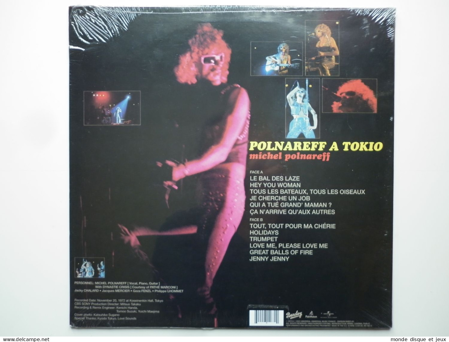 Michel Polnareff Album 33Tours Vinyle Polnareff A Tokio - Andere - Franstalig