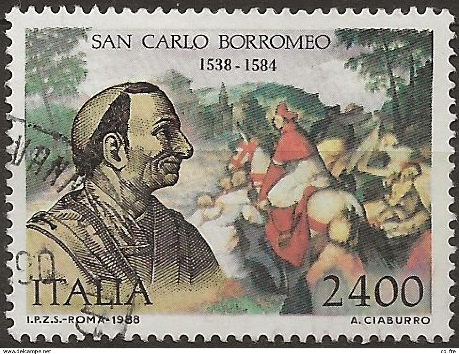 Italie N°1799 (ref.2) - 1981-90: Oblitérés