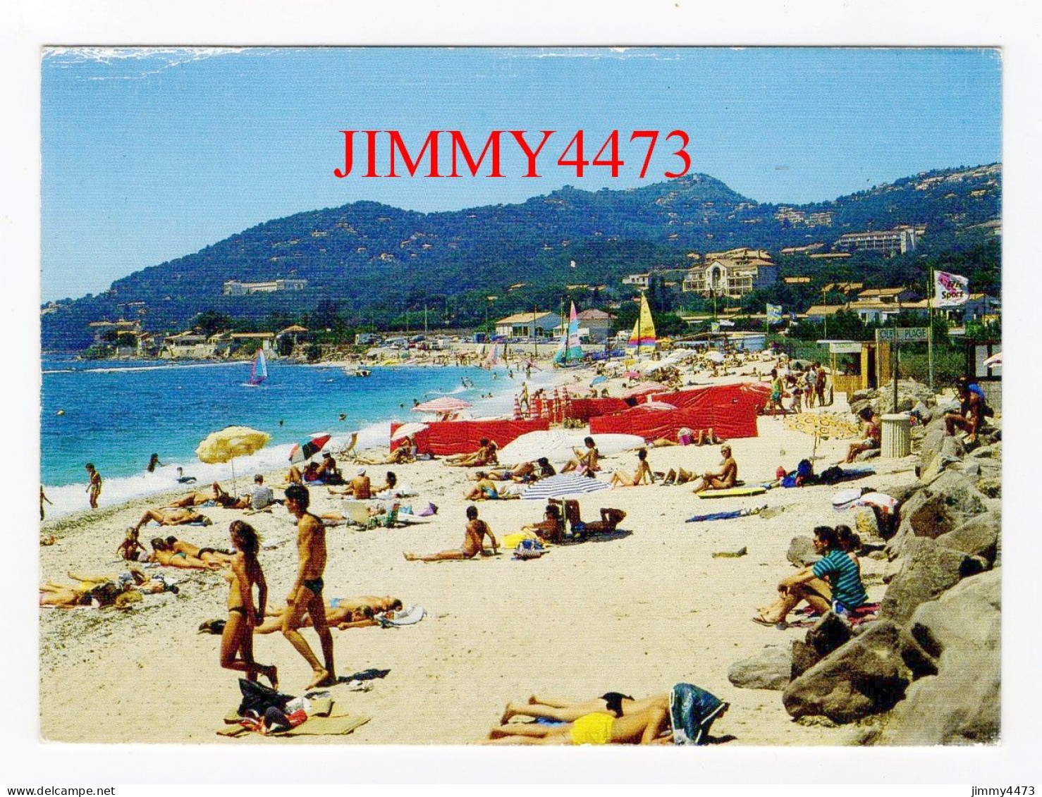 CPM - HYERES-LES-PALMIERS En 1992 - La Plage De L'Almanarre ( Bien Animée ) N° 7706 - - Hyeres