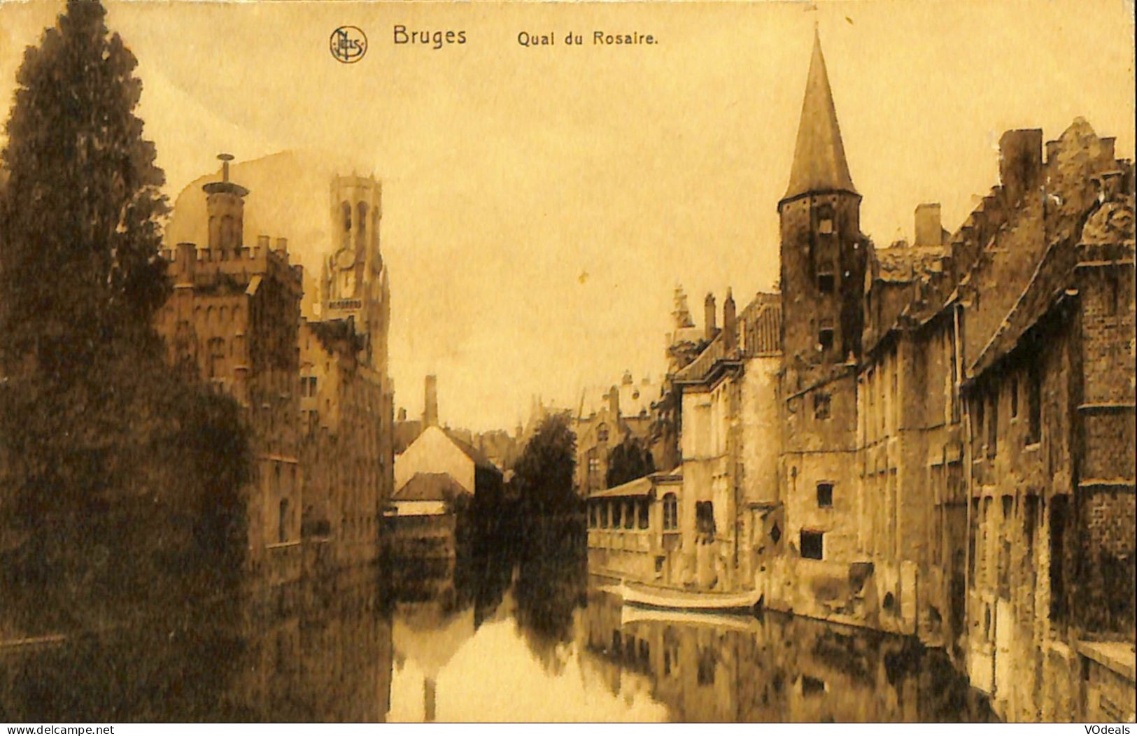 Belgique - Flandre Occidentale - Brugge - Bruges  - Quai De Rosaire - Brugge
