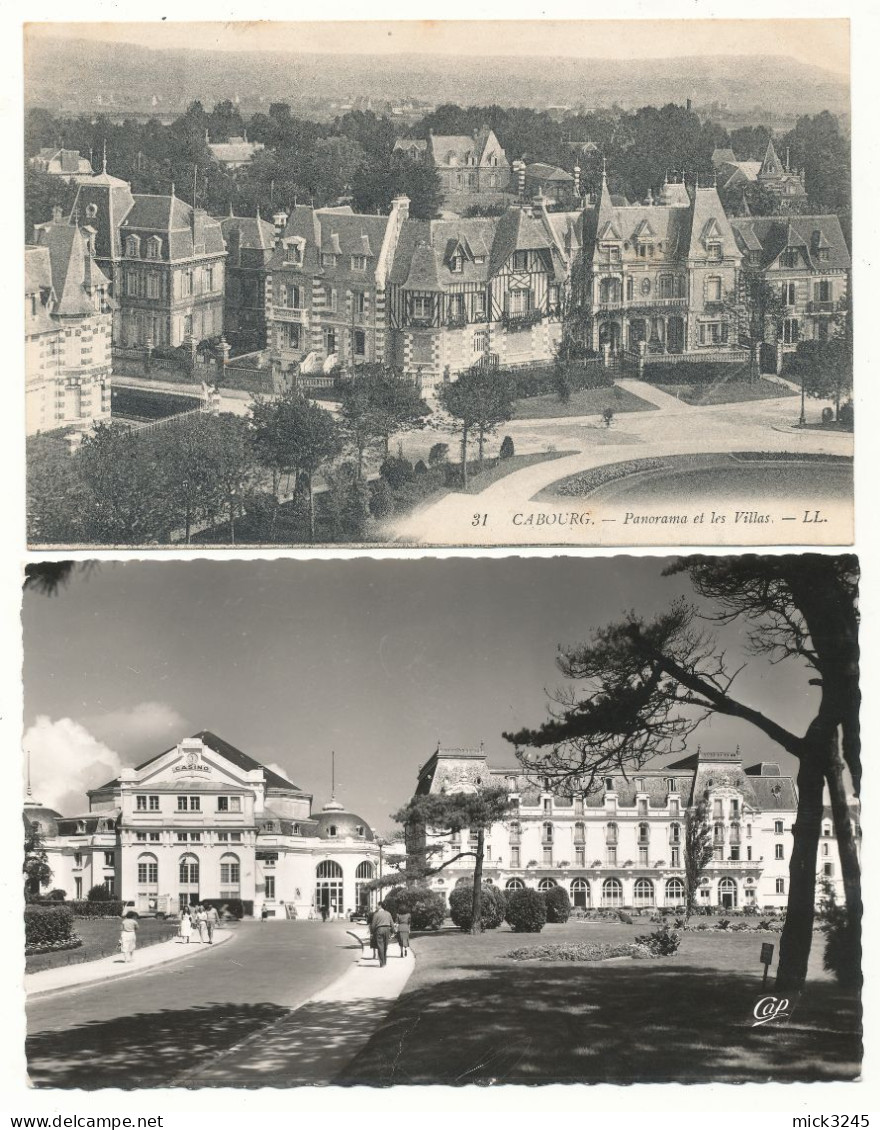 Lot De 2 Cartes De Cabourg - Cabourg