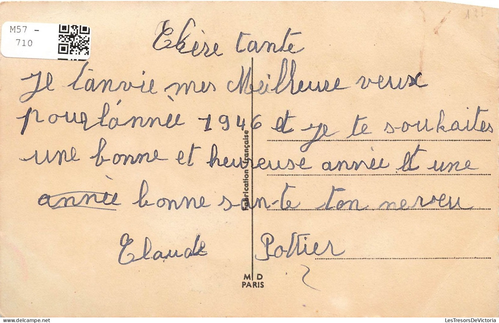 FETES - VOEUX - Bonne Année - Enfants - Porte-bonheur - Carte Postale Ancienne - Nouvel An