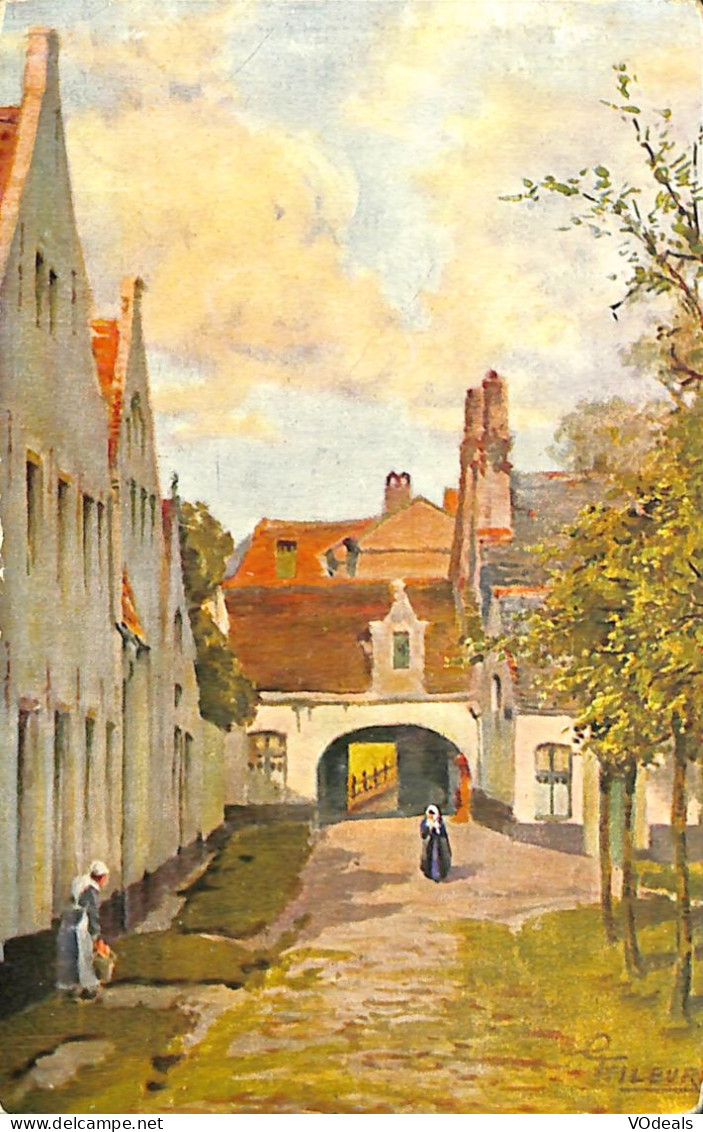 Belgique - Flandre Occidentale - Brugge - Bruges  - Le Béguinage - Brugge