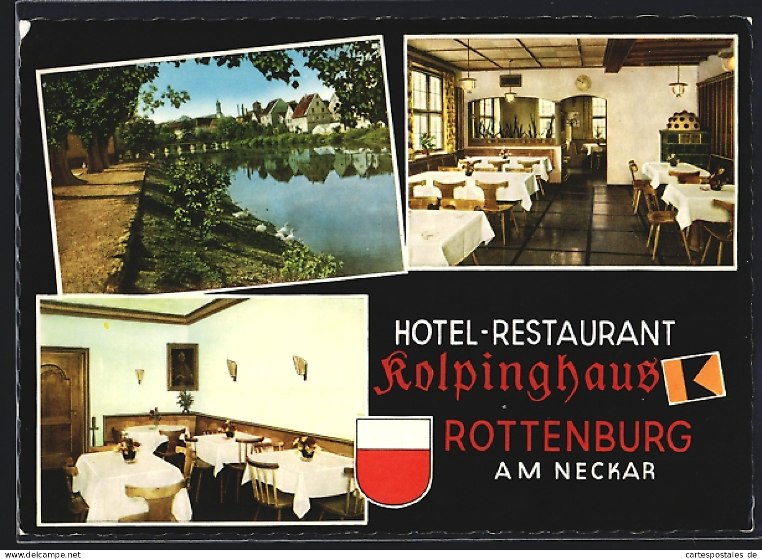 AK Rottenburg Am Neckar, Das Hotel-Restaurant Kolpinghaus  - Rottenburg