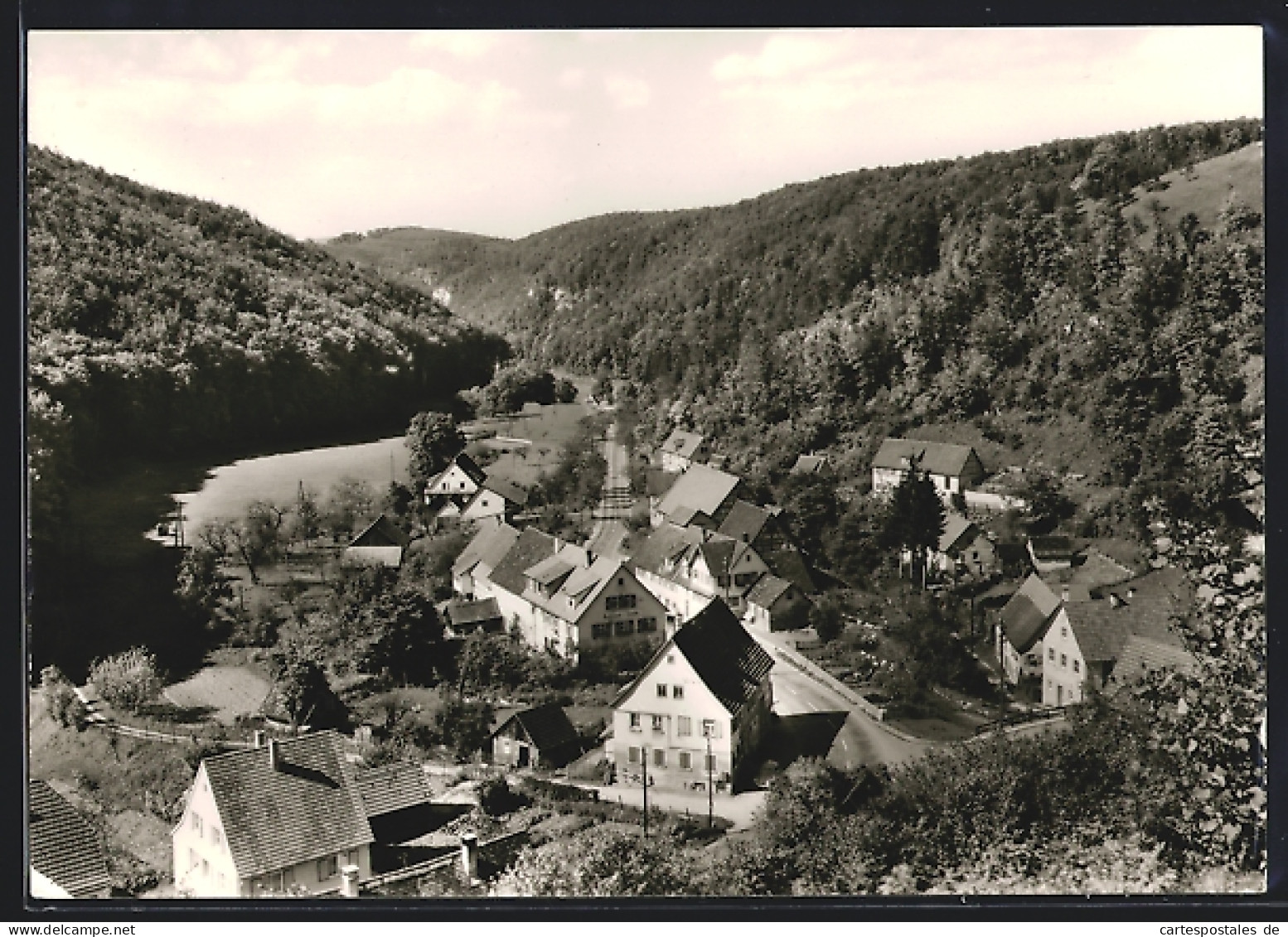 AK Seeburg Bei Urach, Ortsansicht Aus Der Vogelschau  - Bad Urach