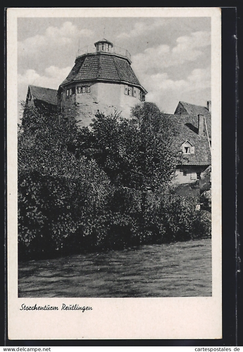 AK Reutlingen, Blick Auf Storchenturm  - Reutlingen