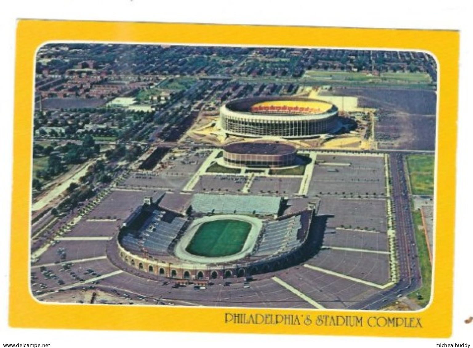 U.S.A   STADIUM  POSTCARD   PHILADELPHIA STADIUM COMPLEX - Stadiums