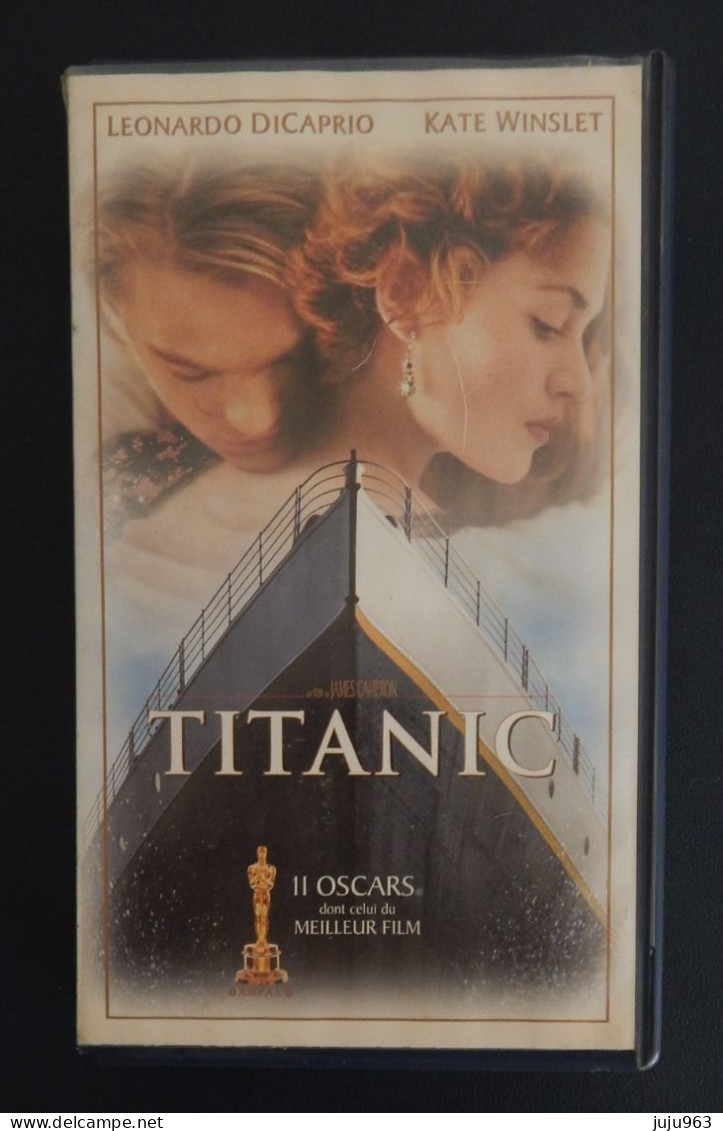 VHS TITANIC DE JAMES CAMERON  OCCASION - Drame